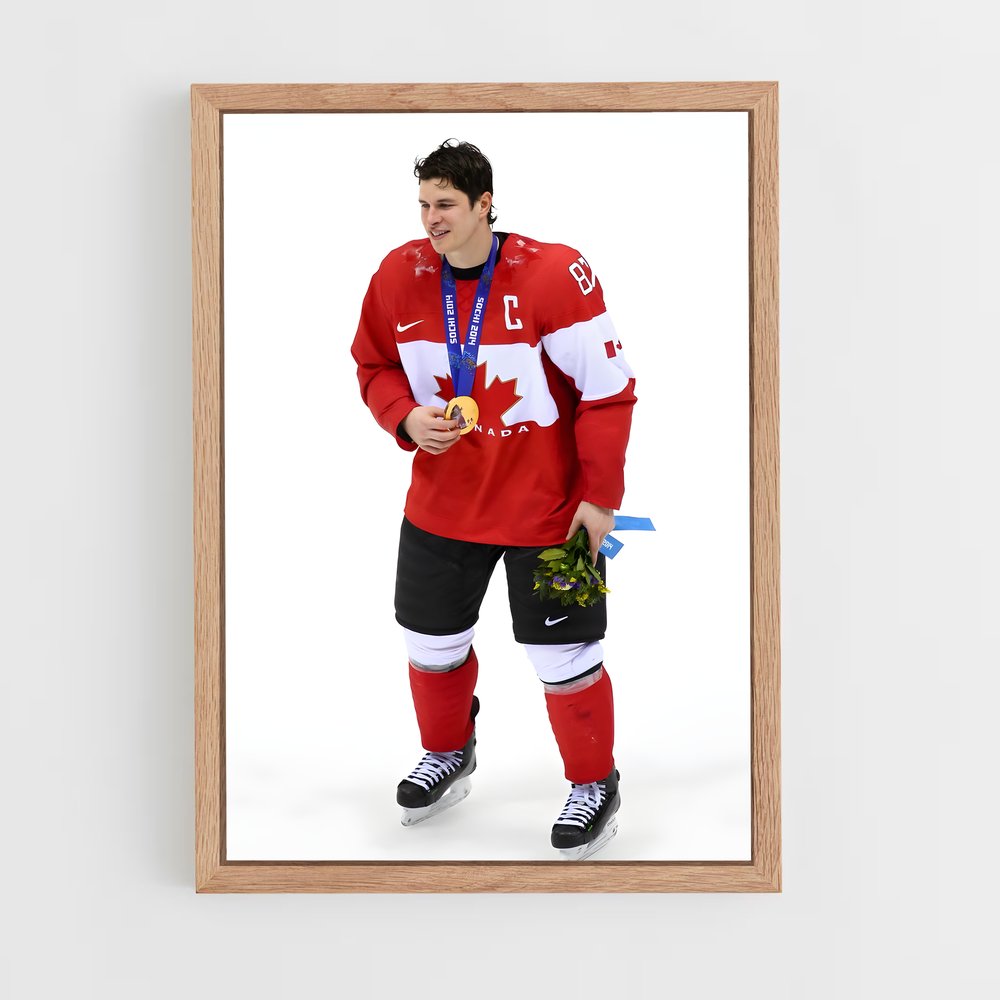 Poster Or et Fierté – affiche Hockey sur glace (vue 4)